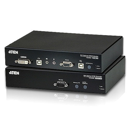 Aten USB DVI Optical KVM Extender, extends 1920 x 1200 @ 20km Aten USB DVI Optical KVM Extender, extends 1920 x 1200 @ 20km